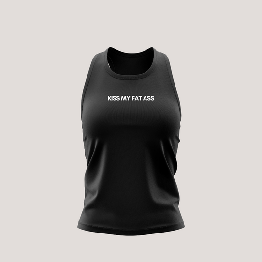 Ladies Tank Top Kiss My Fat Ass