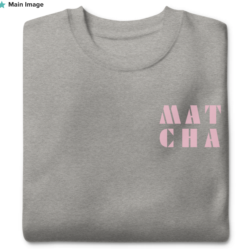 Matcha Premium Unisex Sweatshirt