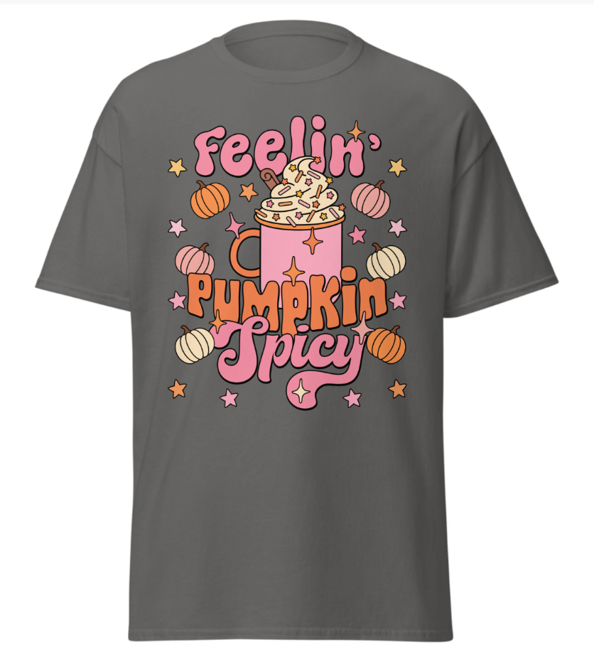 Feelin Pumpkin Spicy Unisex Shirt