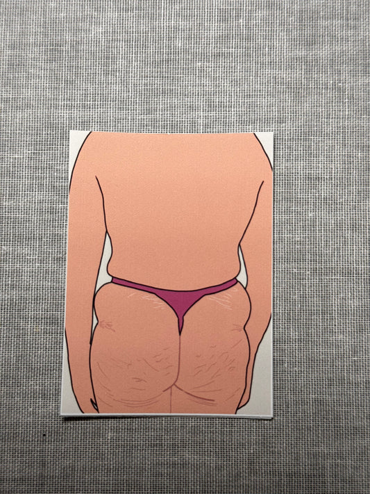 Hip Dips Babe Sticker