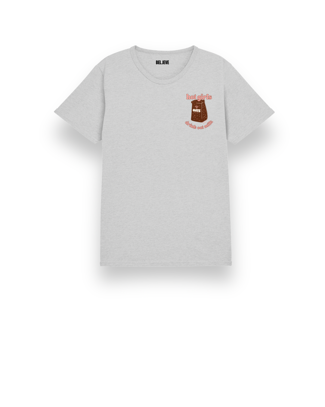 Hot girls drink oat milk unisex shirt