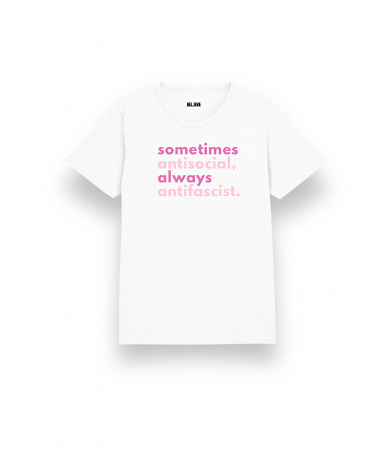 Sometimes antisocial unisex shirt