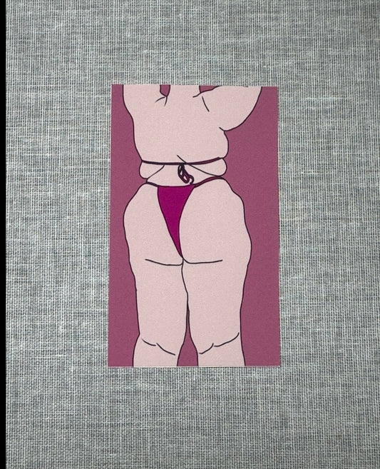 Cellulite babe Sticker