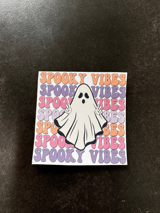 SPOOKY VIBES HALLOWEEN STICKER