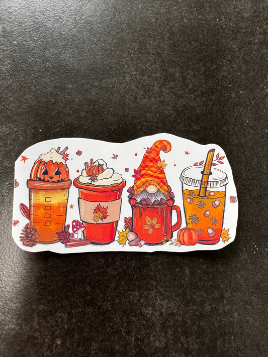 PSL & GNOME HALLOWEEN STICKER