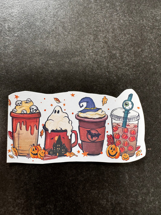 SPOOKY PSL HALLOWEEN STICKER
