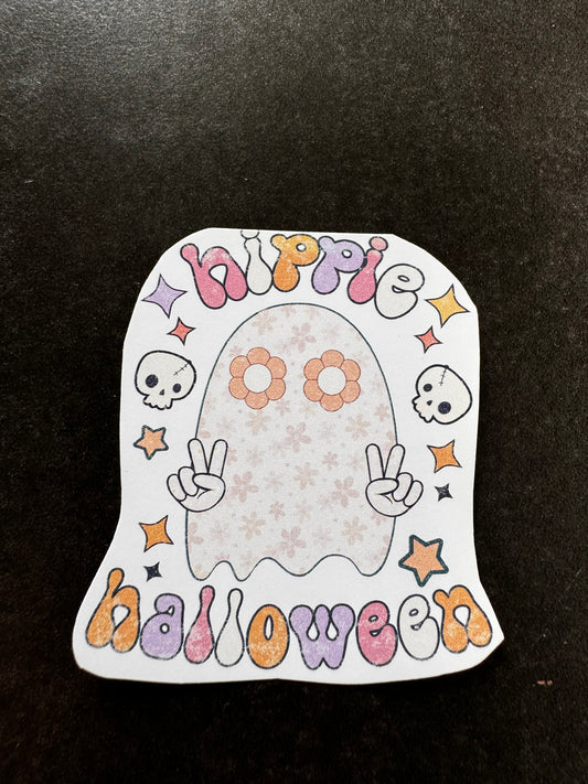 HIPPIE HALLOWEEN HALLOWEEN STICKER