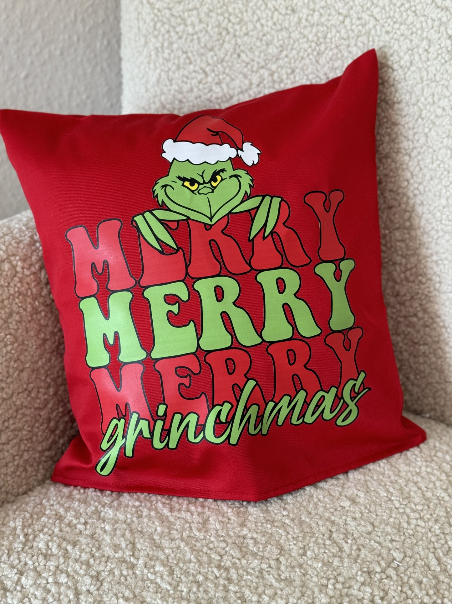Merry Grinchmas Kissenhülle