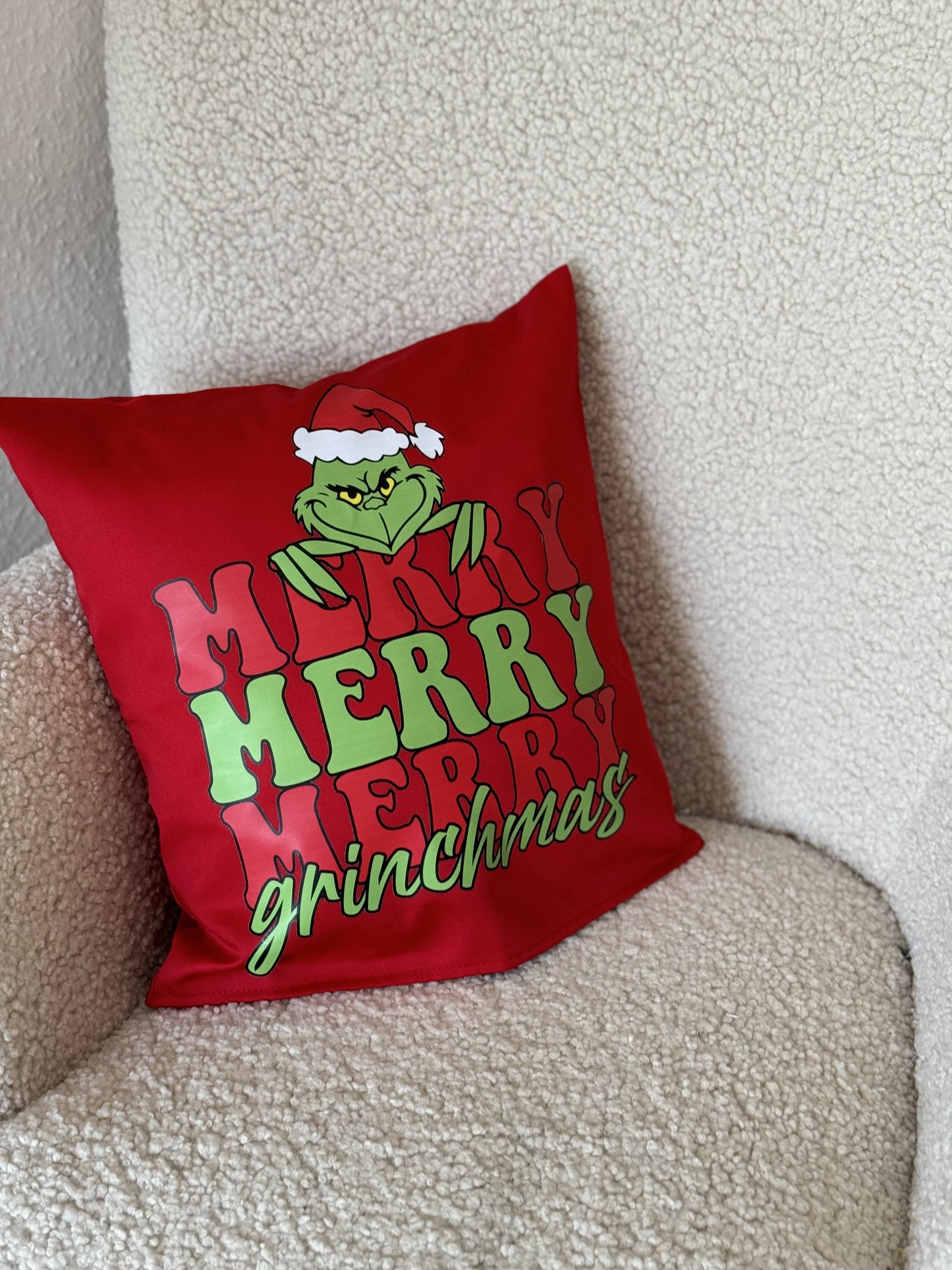 Merry Grinchmas Kissenhülle