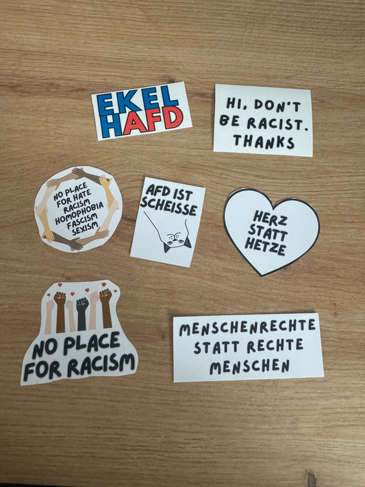 Anti Racism Sticker
