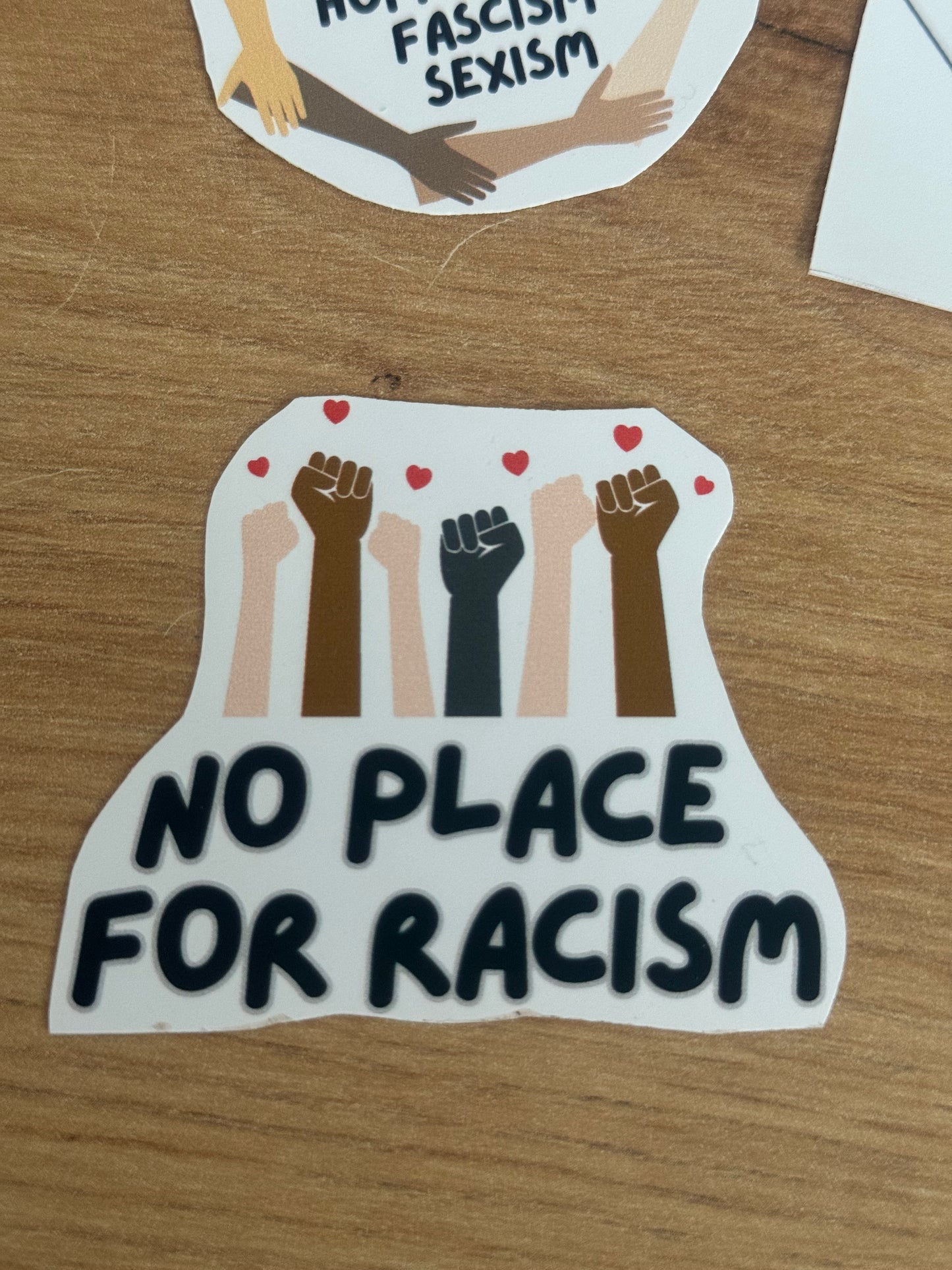 Anti Racism Sticker