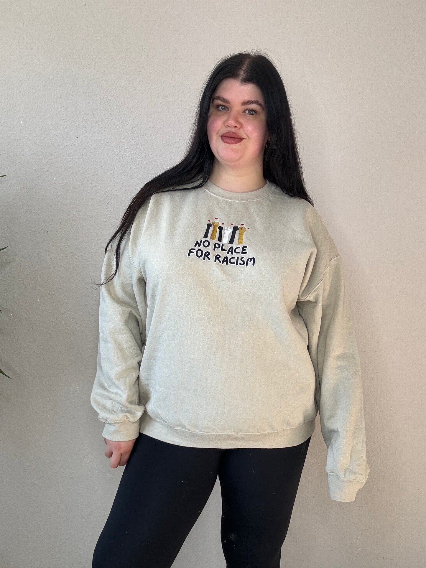 No Place for Racism Unisex Sweatshirt