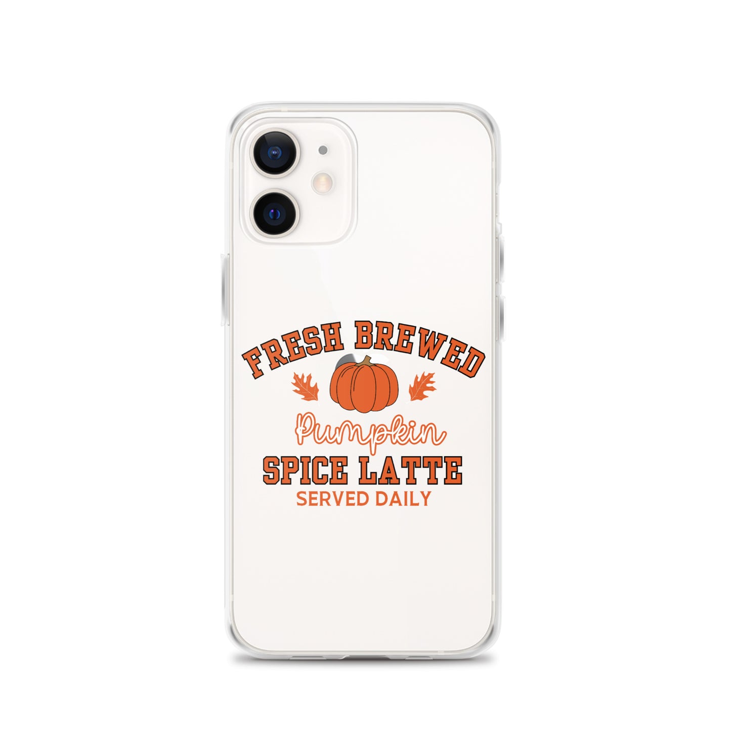 Fresh Brewed PSL Clear Case for iPhone®
