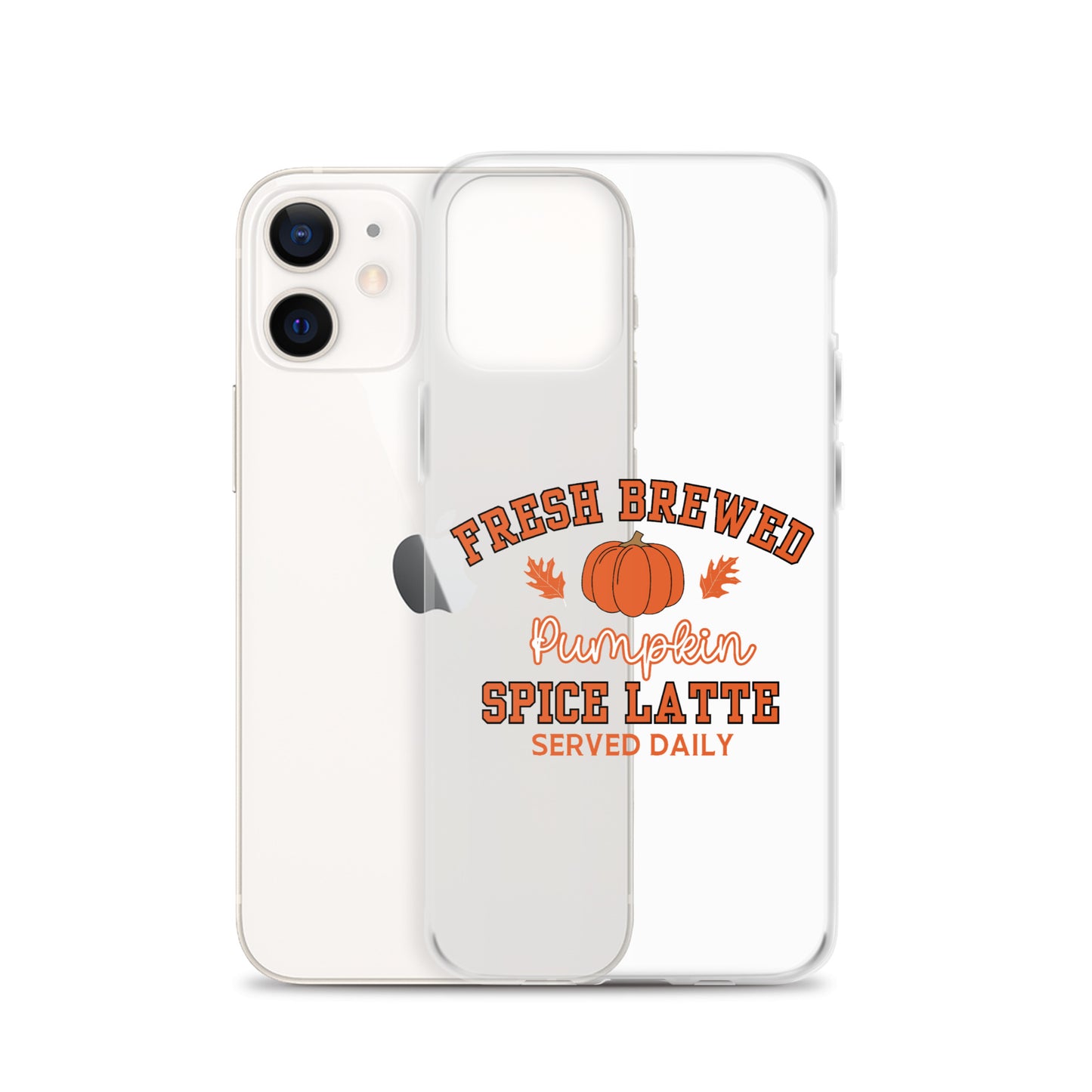 Fresh Brewed PSL Clear Case for iPhone®
