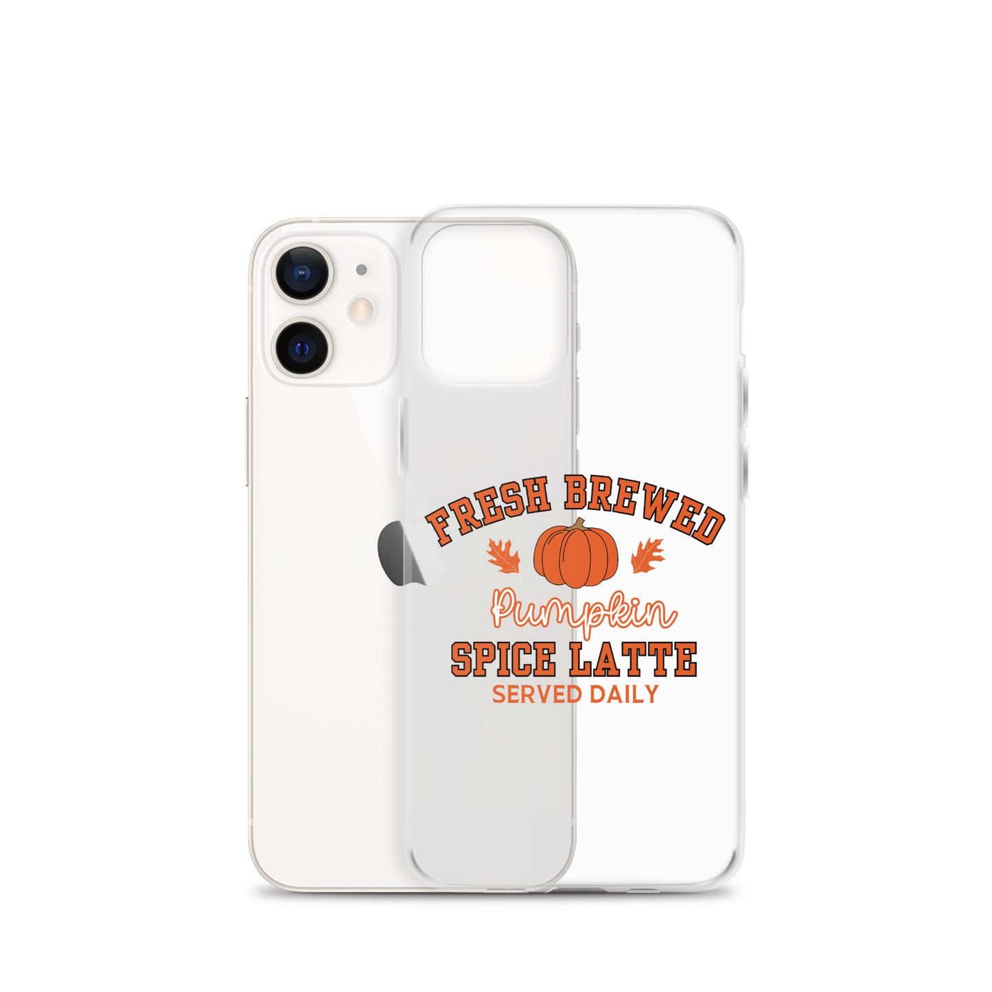Fresh Brewed PSL Clear Case for iPhone®