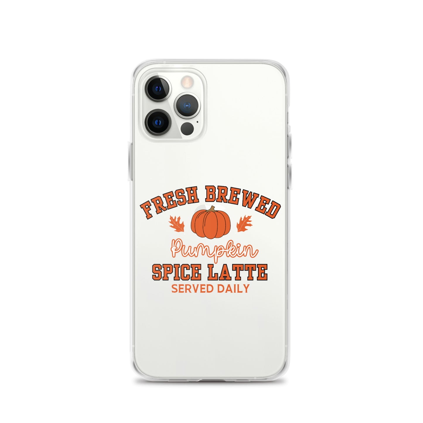 Fresh Brewed PSL Clear Case for iPhone®