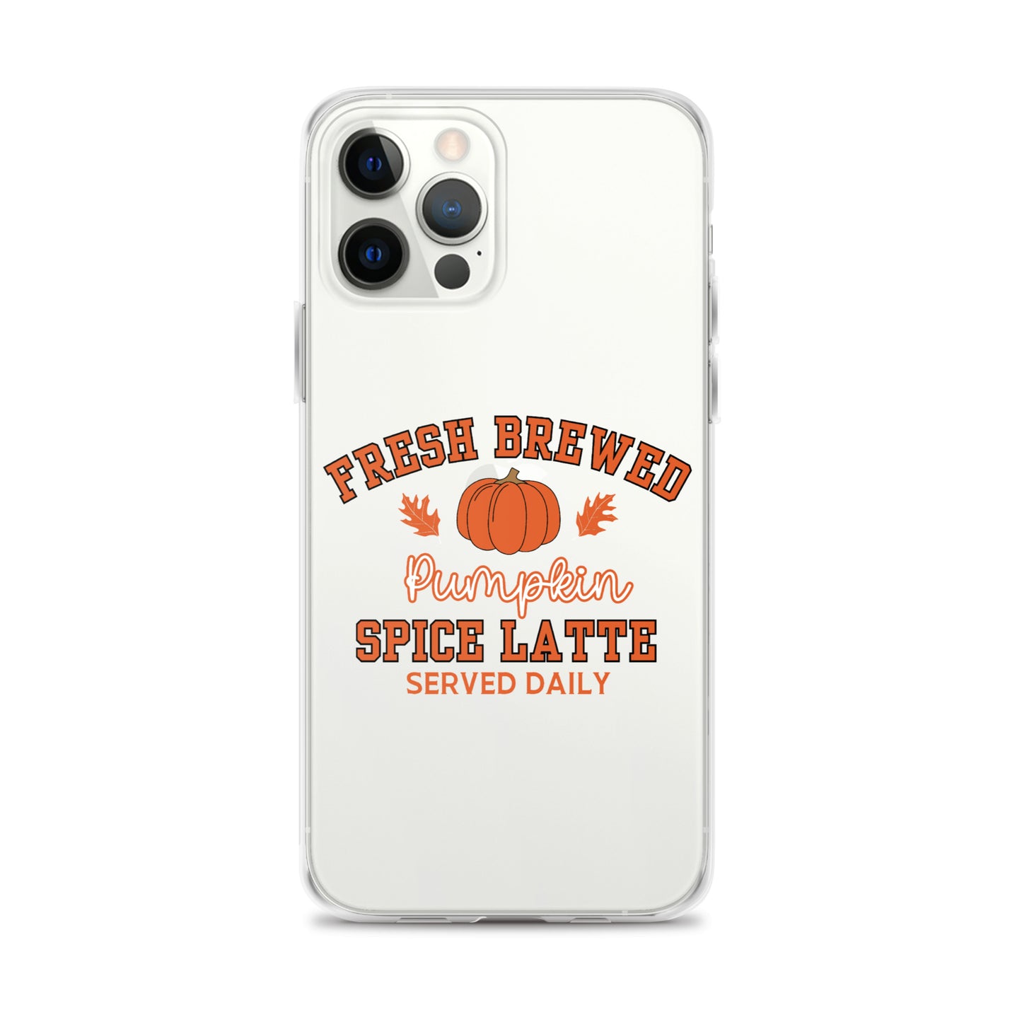 Fresh Brewed PSL Clear Case for iPhone®