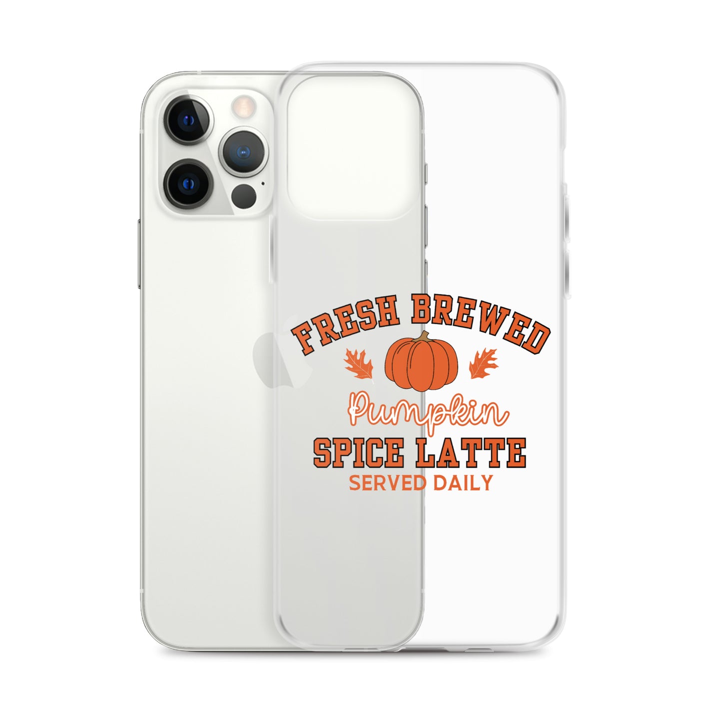 Fresh Brewed PSL Clear Case for iPhone®
