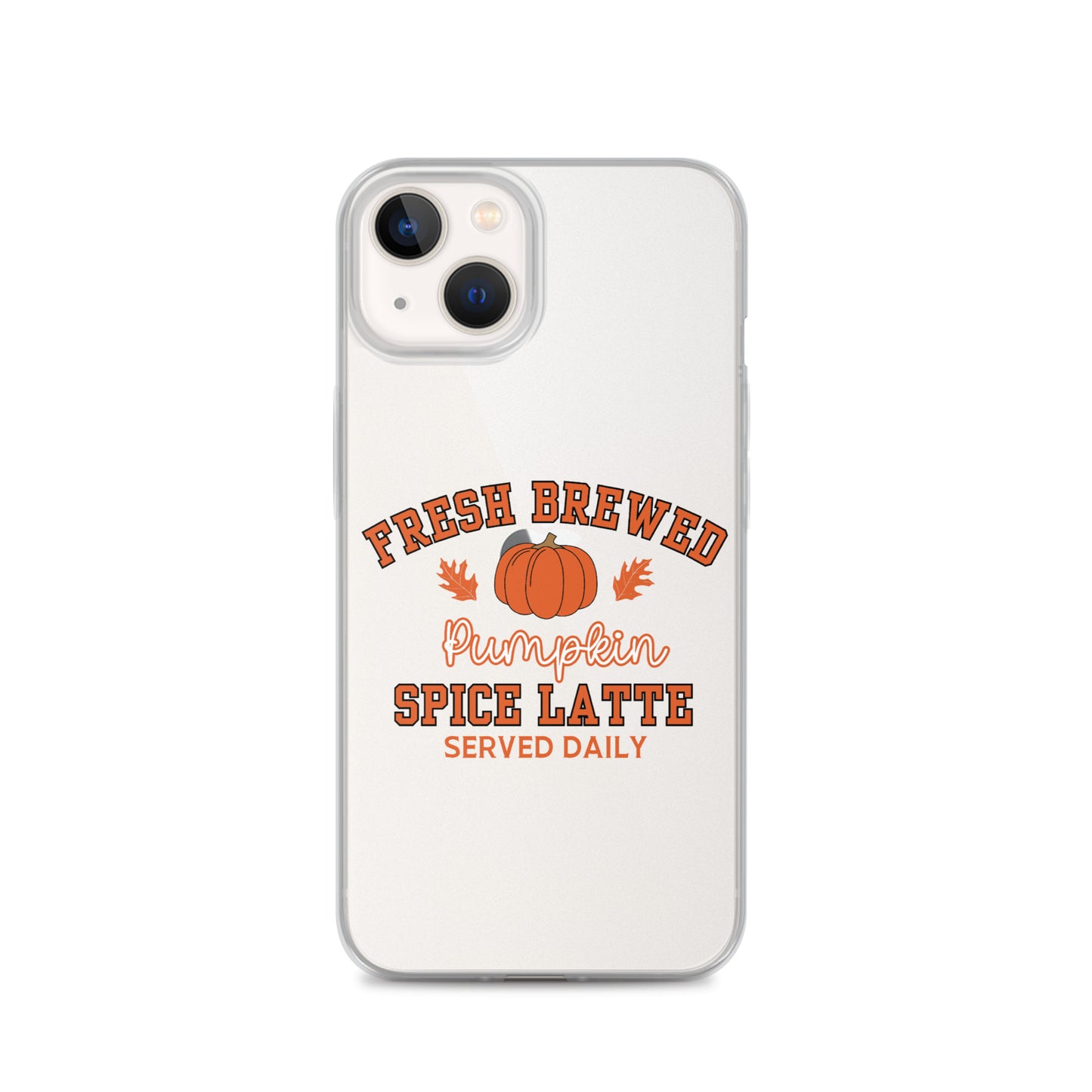Fresh Brewed PSL Clear Case for iPhone®