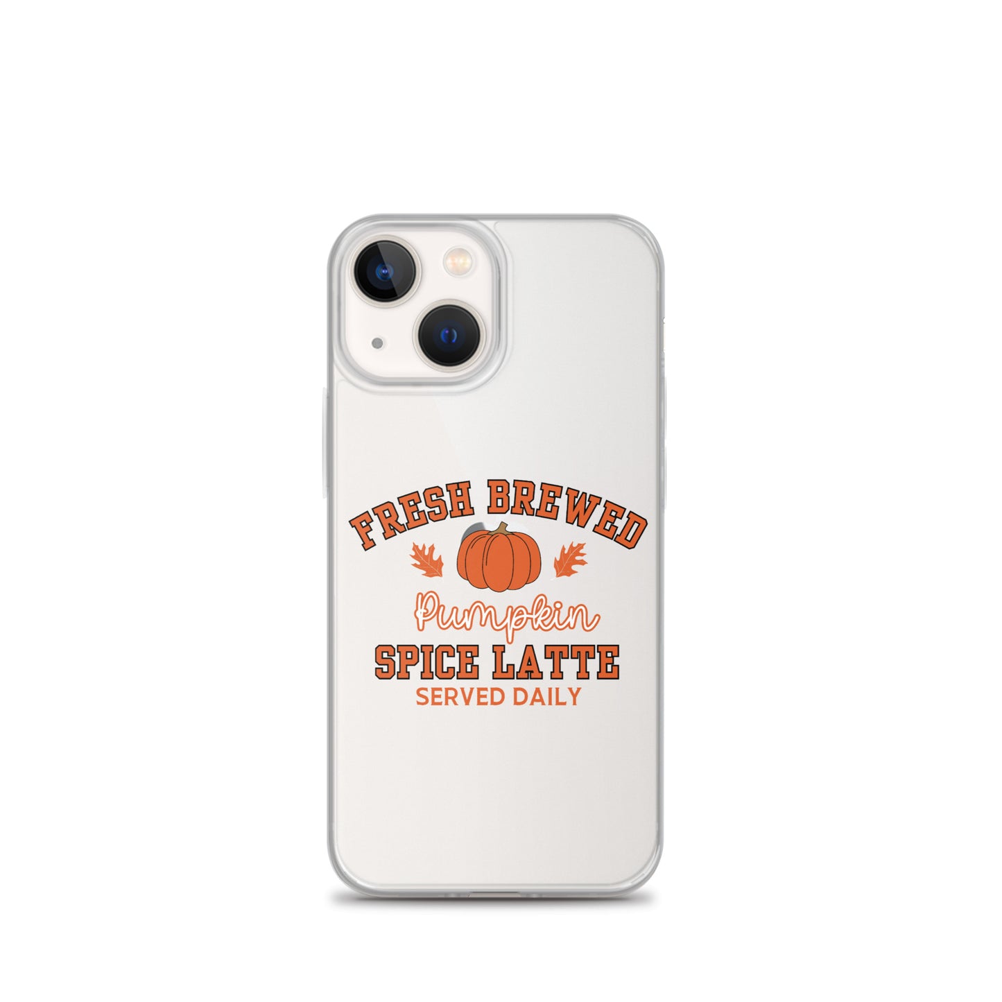 Fresh Brewed PSL Clear Case for iPhone®