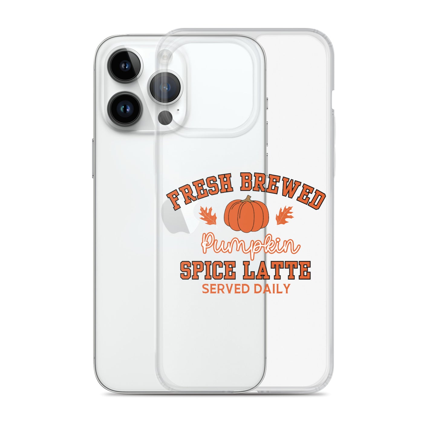 Fresh Brewed PSL Clear Case for iPhone®