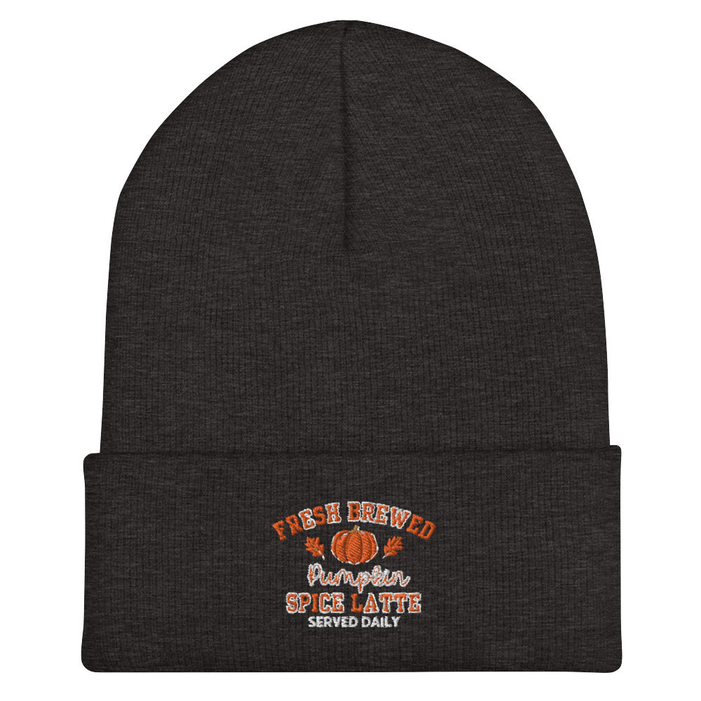 Fresh Brewed PSL Cuffed Beanie