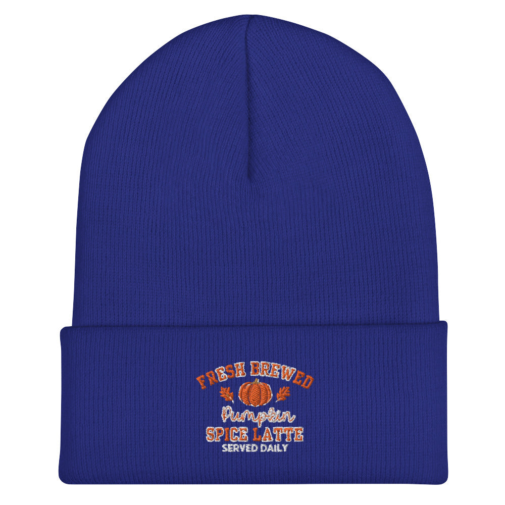 Fresh Brewed PSL Cuffed Beanie