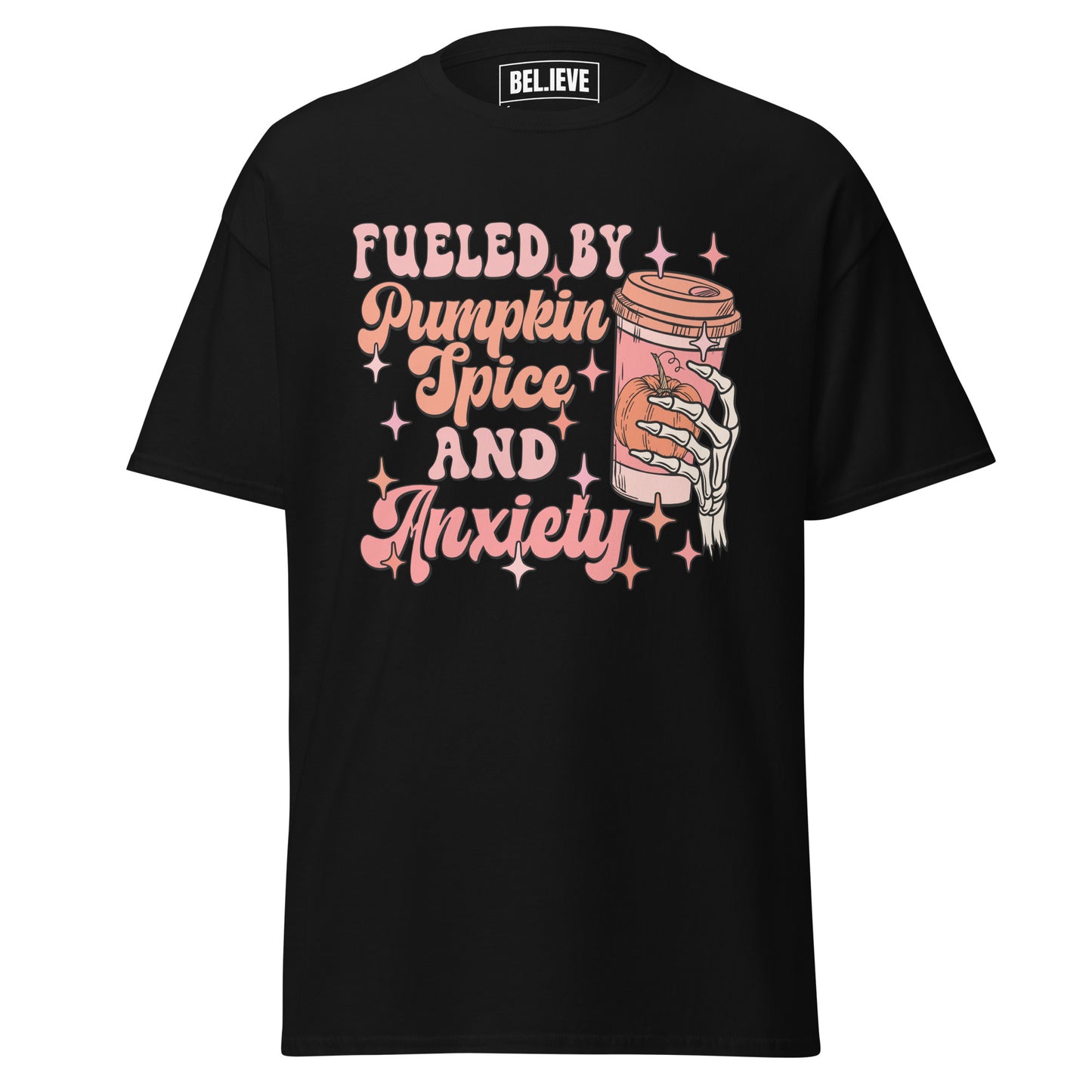 Pumpkin Spice & Anxiety Unisex Shirt