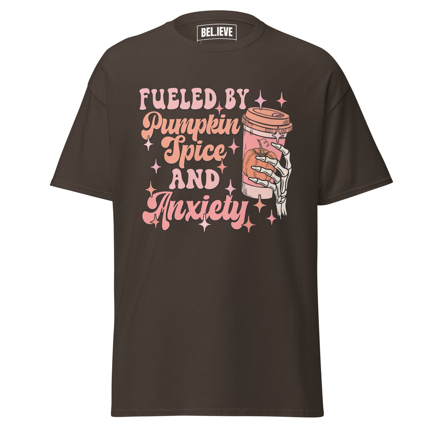 Pumpkin Spice & Anxiety Unisex Shirt
