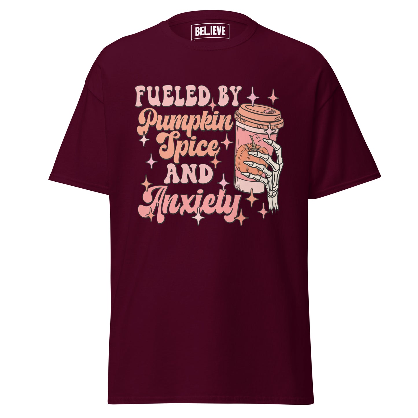 Pumpkin Spice & Anxiety Unisex Shirt