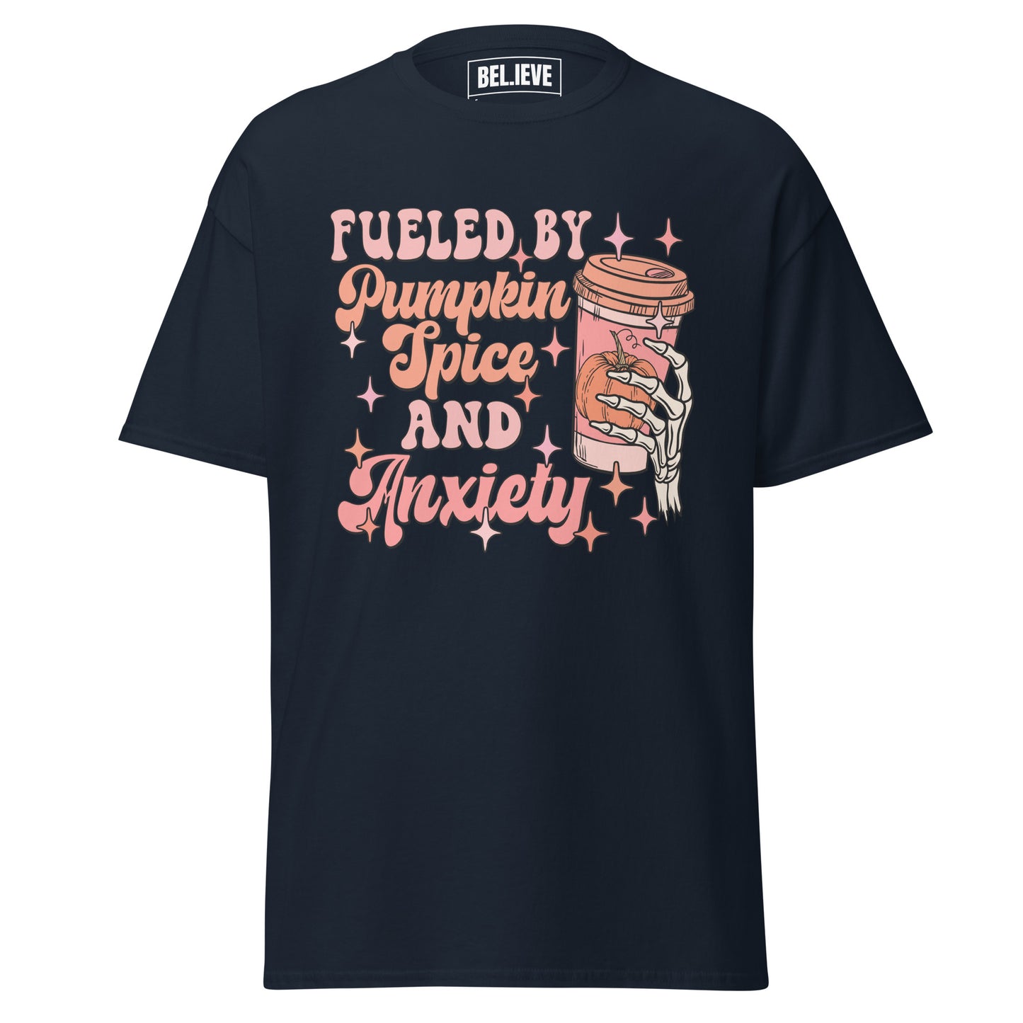 Pumpkin Spice & Anxiety Unisex Shirt