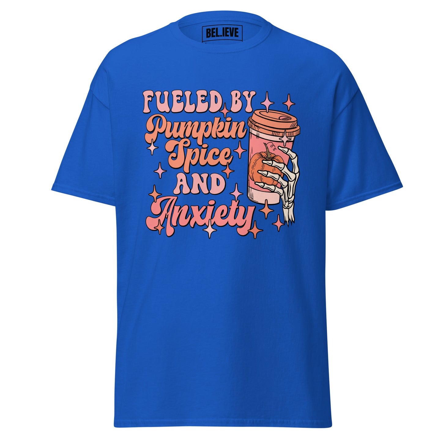 Pumpkin Spice & Anxiety Unisex Shirt
