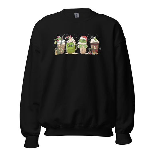 Grinch Latte Unisex Sweatshirt