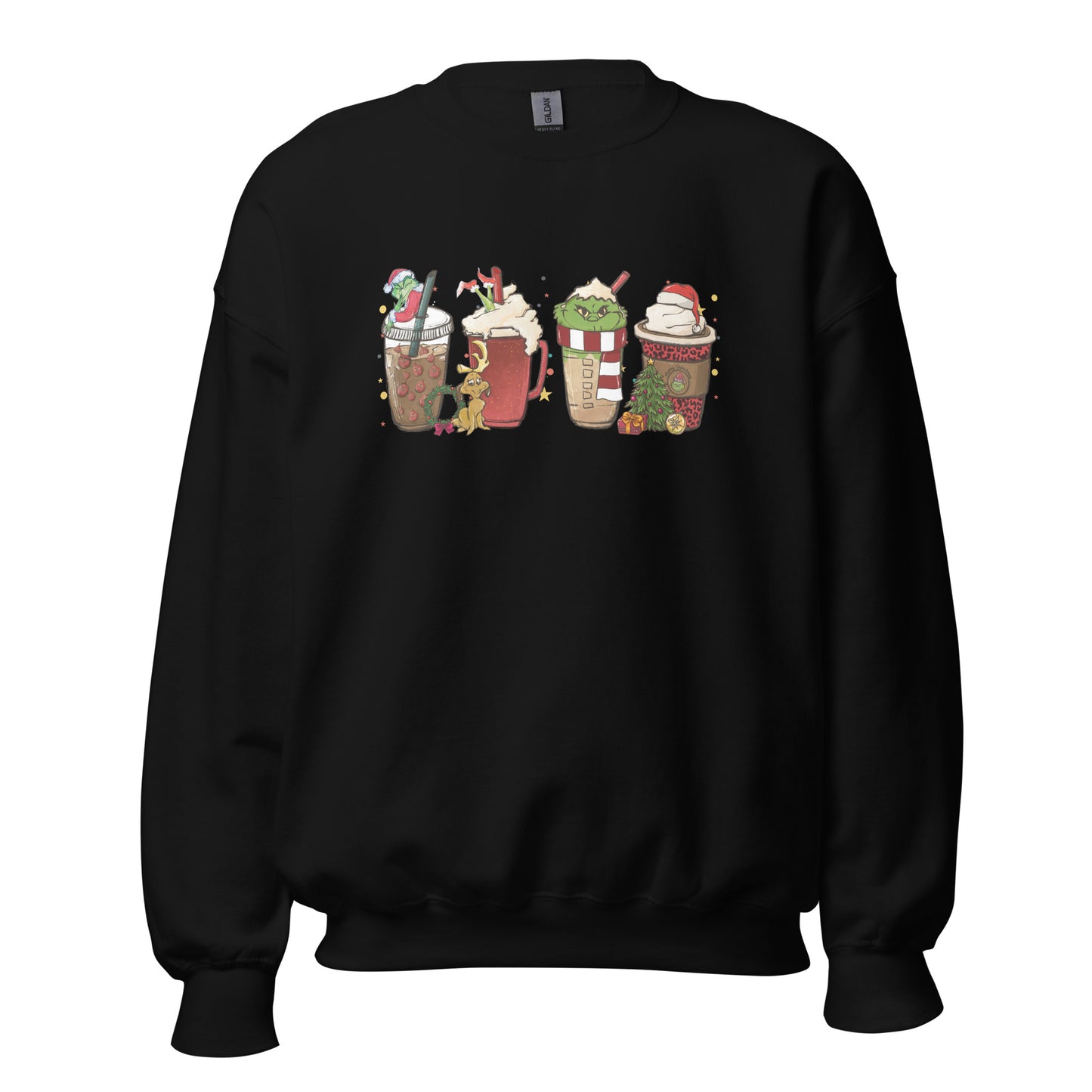 Grinch 2 Lattes Unisex Sweatshirt