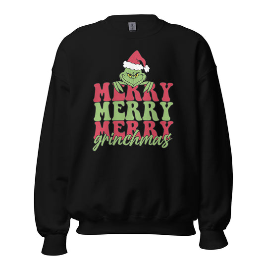 Merry Merry Grinchmas Unisex Sweatshirt
