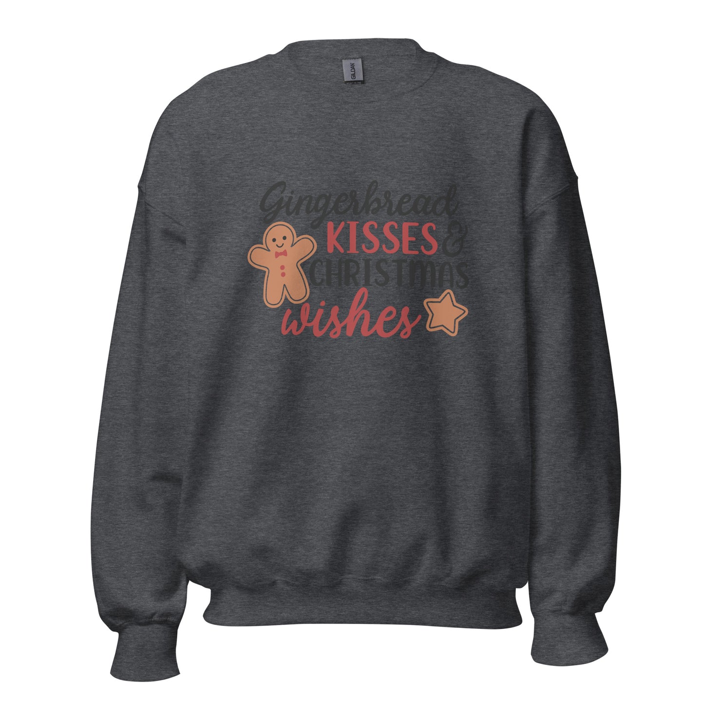 Gingerbread Christmas Wishes Unisex Sweatshirt