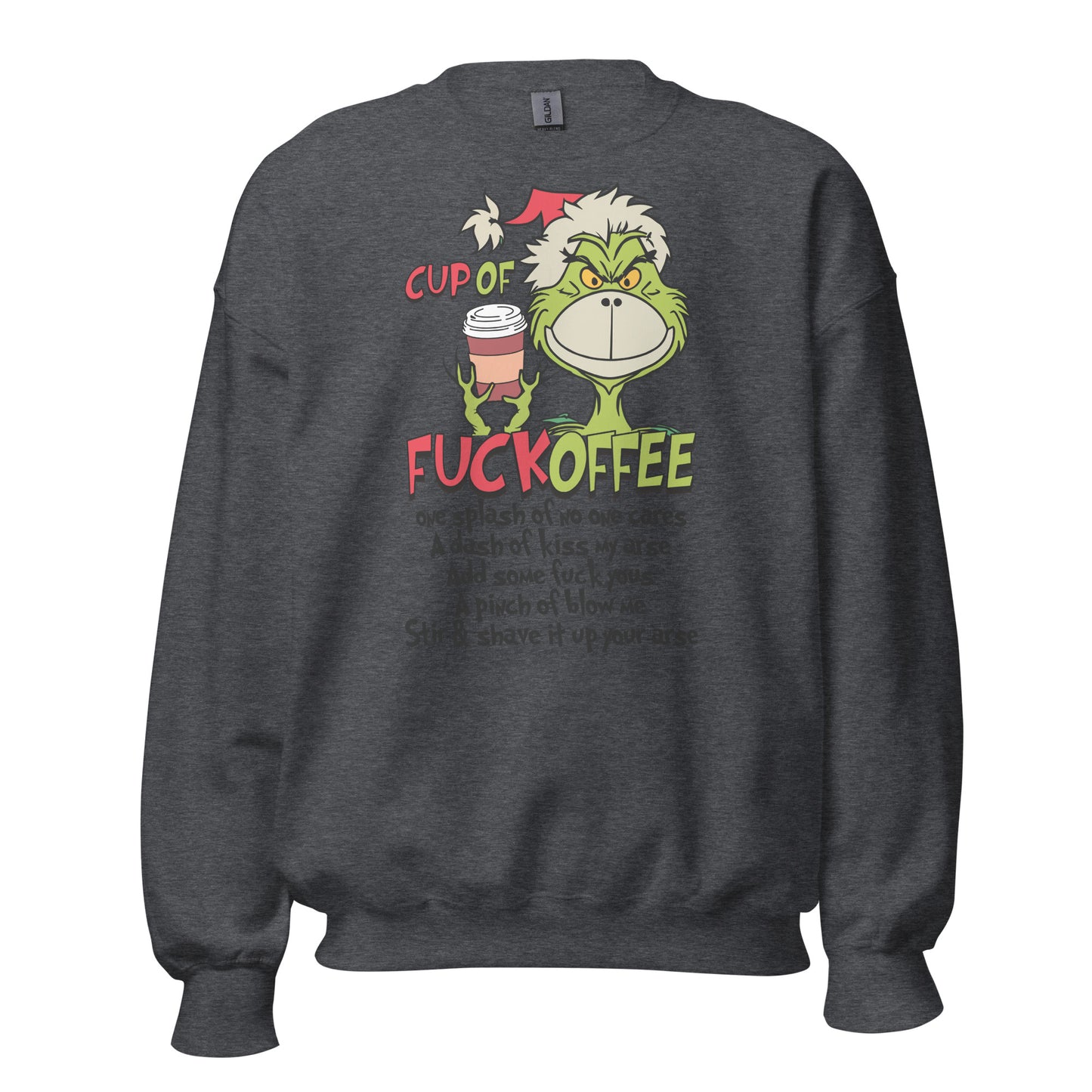 Grinch & Coffee Unisex Sweatshirt