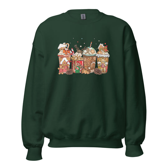 Christmas Drinks Unisex Sweatshirt