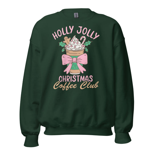 Christmas Coffee Club Unisex Sweatshirt
