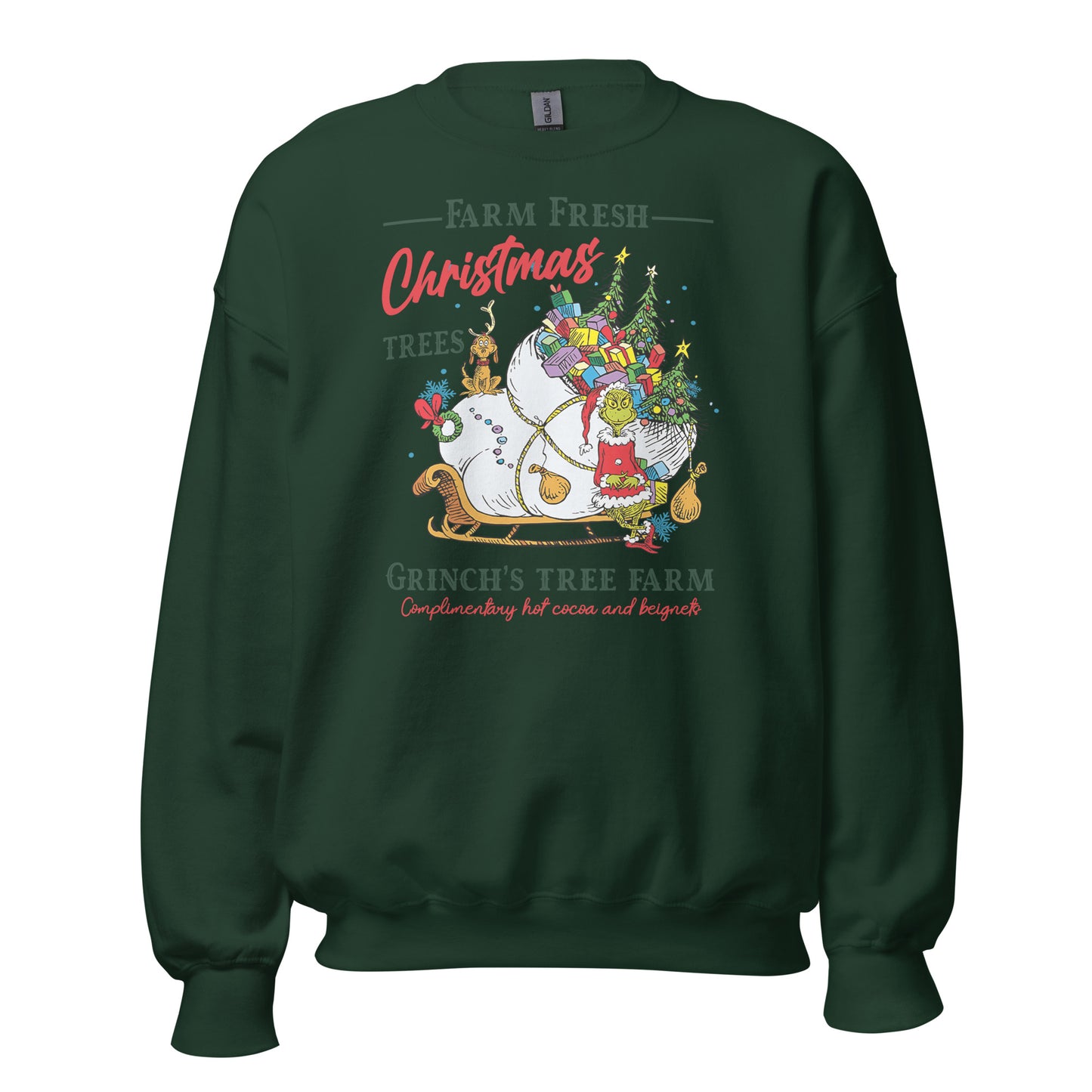 Grinch Tree Farm Unisex Sweatshirt