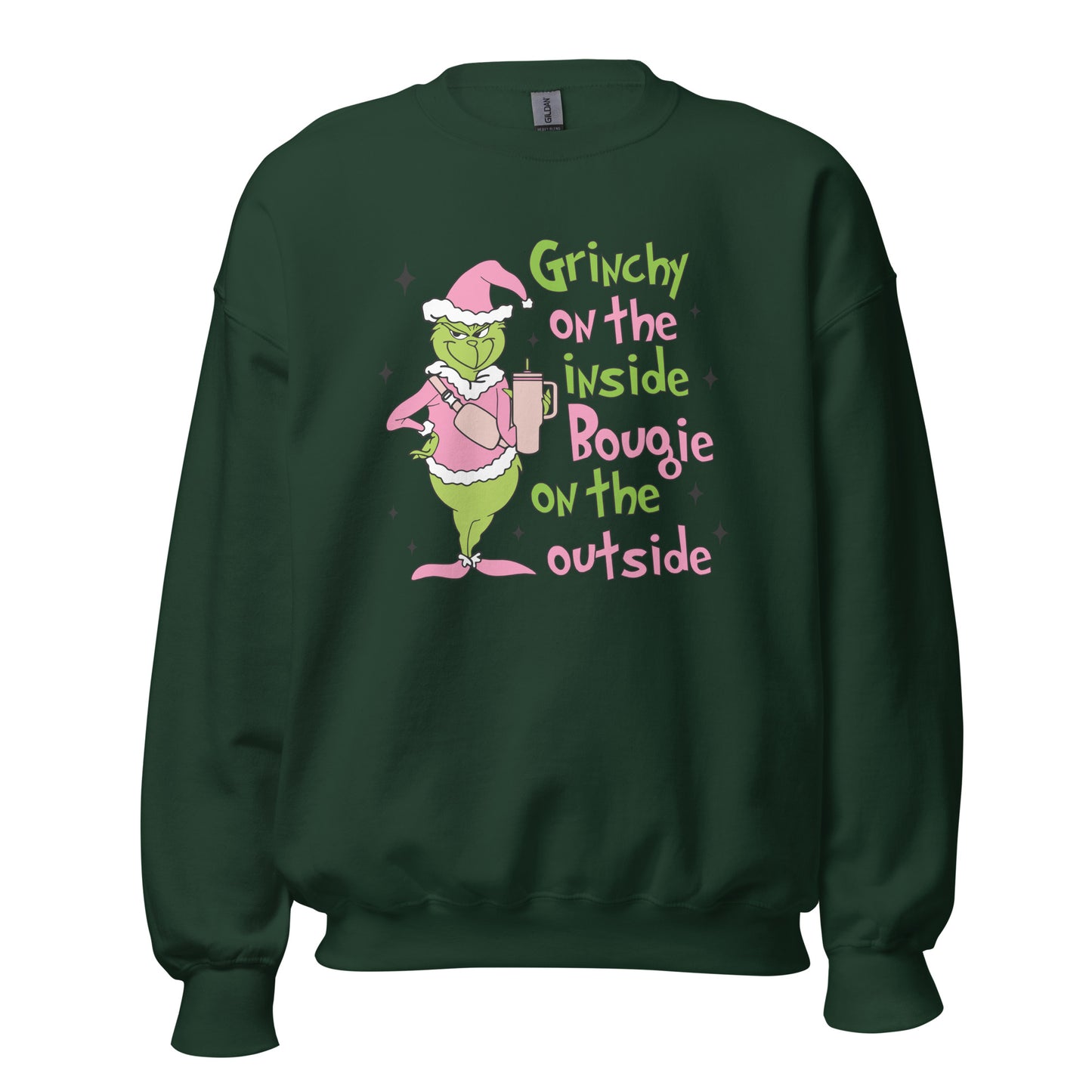 Bougie Grinch Unisex Sweatshirt