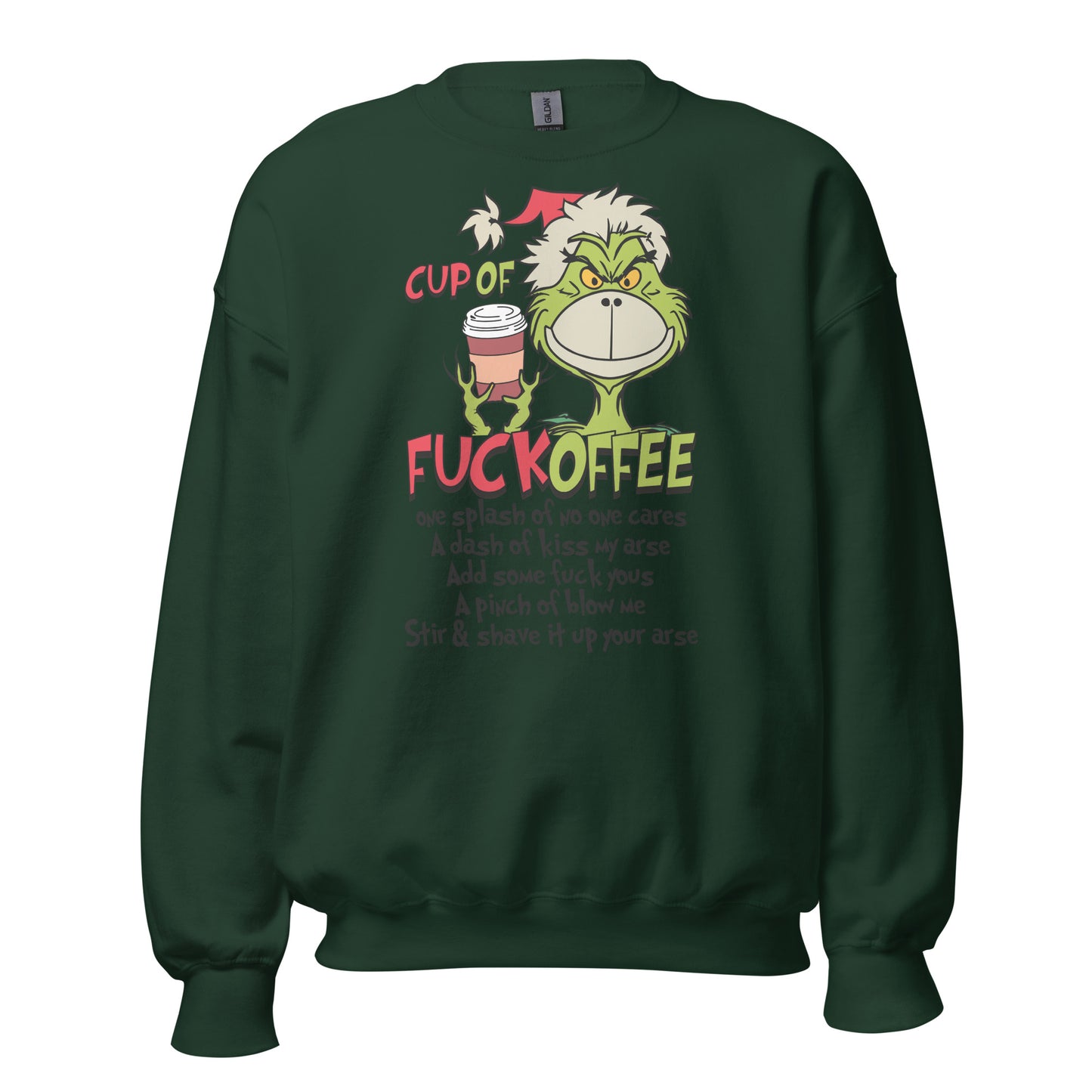 Grinch & Coffee Unisex Sweatshirt