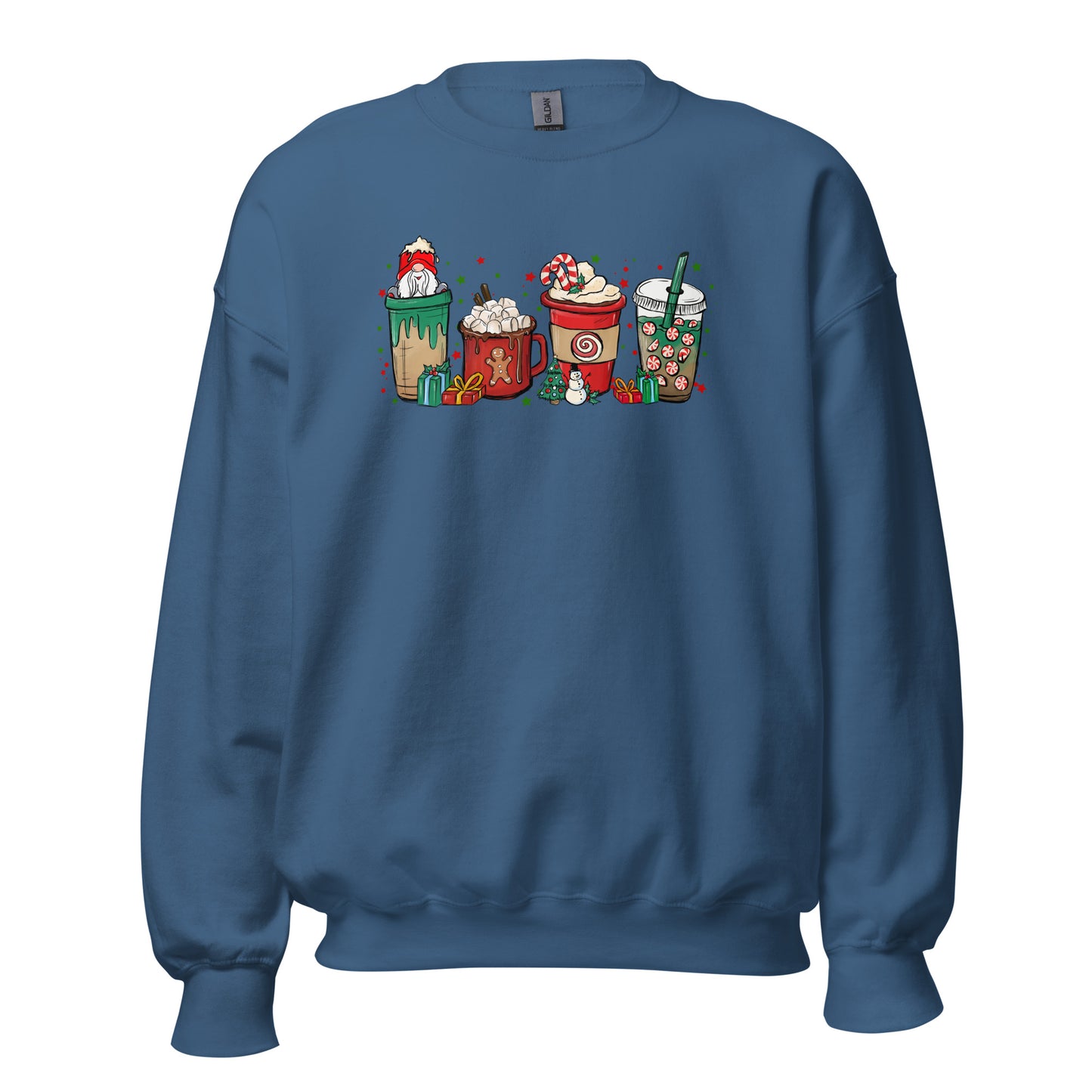 Green Christmas Drink Unisex Sweatshirt