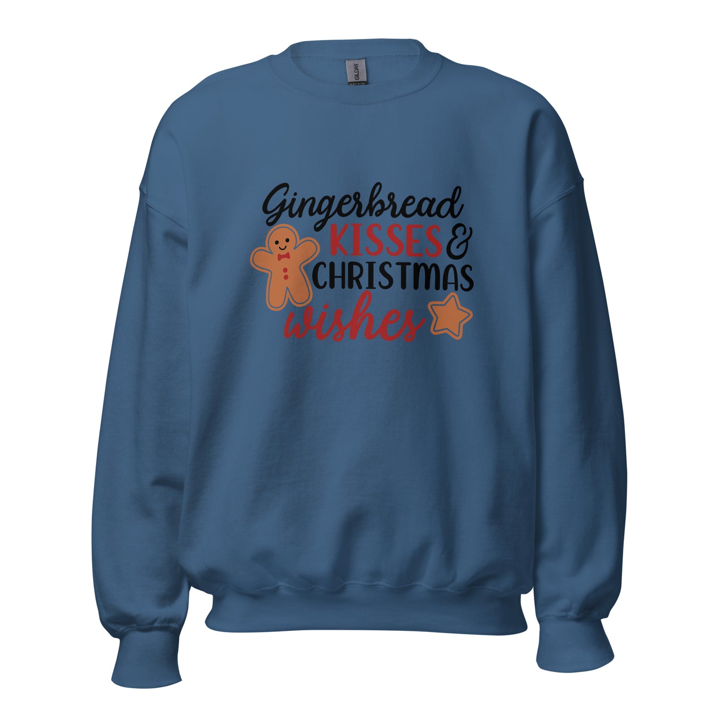 Gingerbread Christmas Wishes Unisex Sweatshirt