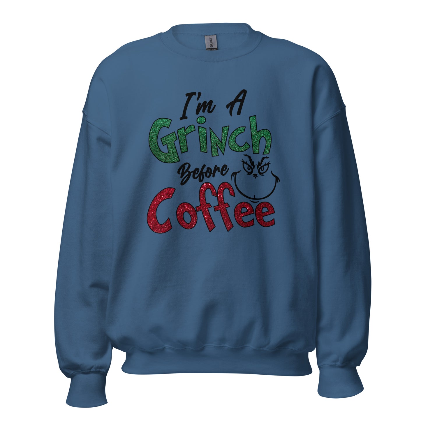 Grinch before Coffee Unisex Sweatshirt