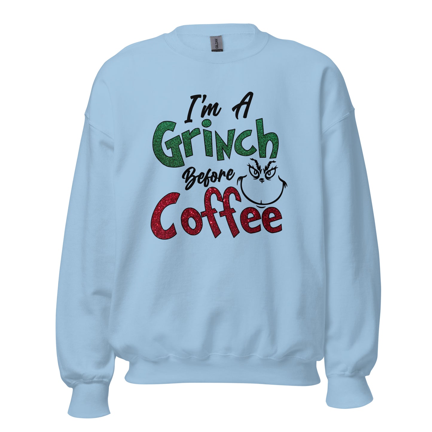 Grinch before Coffee Unisex Sweatshirt
