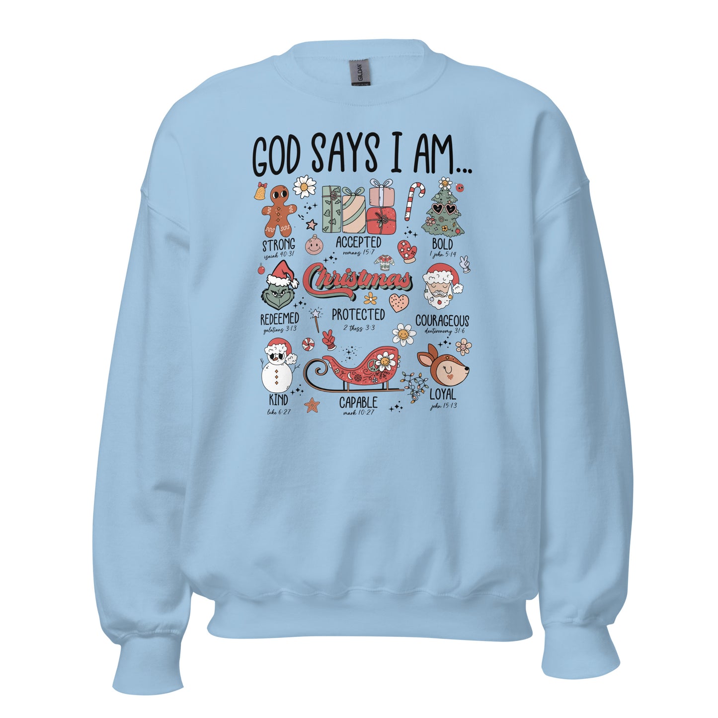 God Say's I am Unisex Sweatshirt