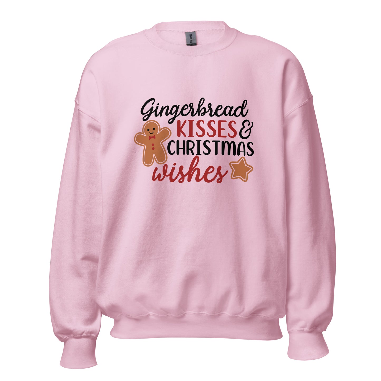 Gingerbread Christmas Wishes Unisex Sweatshirt