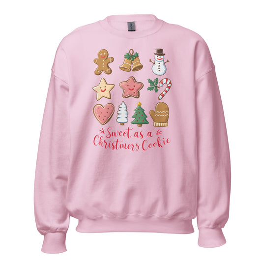 Sweet as a Christmas Cookie Unisex Sweatshirt