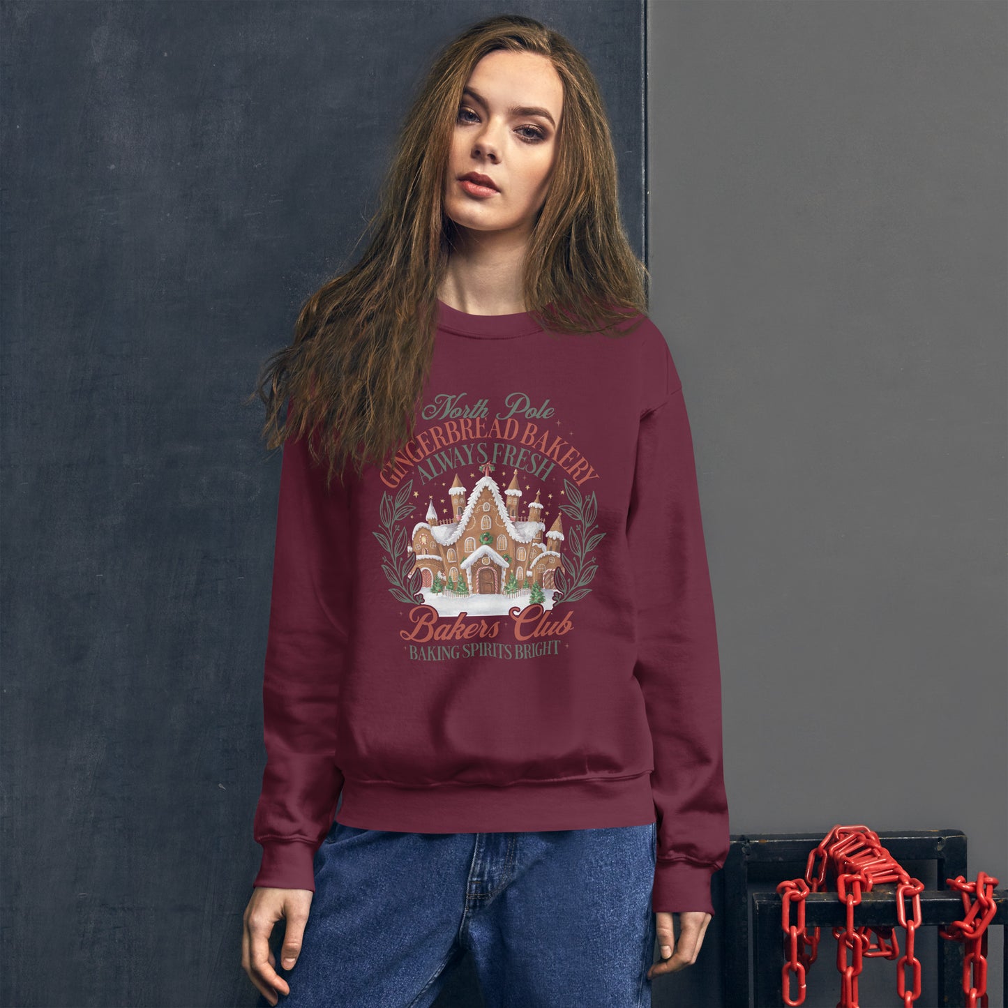 Christmas Baker Club Unisex Sweatshirt